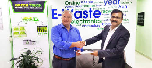 Enviroserve appointed Aroma Building Contracting LLC to build the worlds largest integrated recycling plant for electronics and specialized waste located at Dubai industrial city